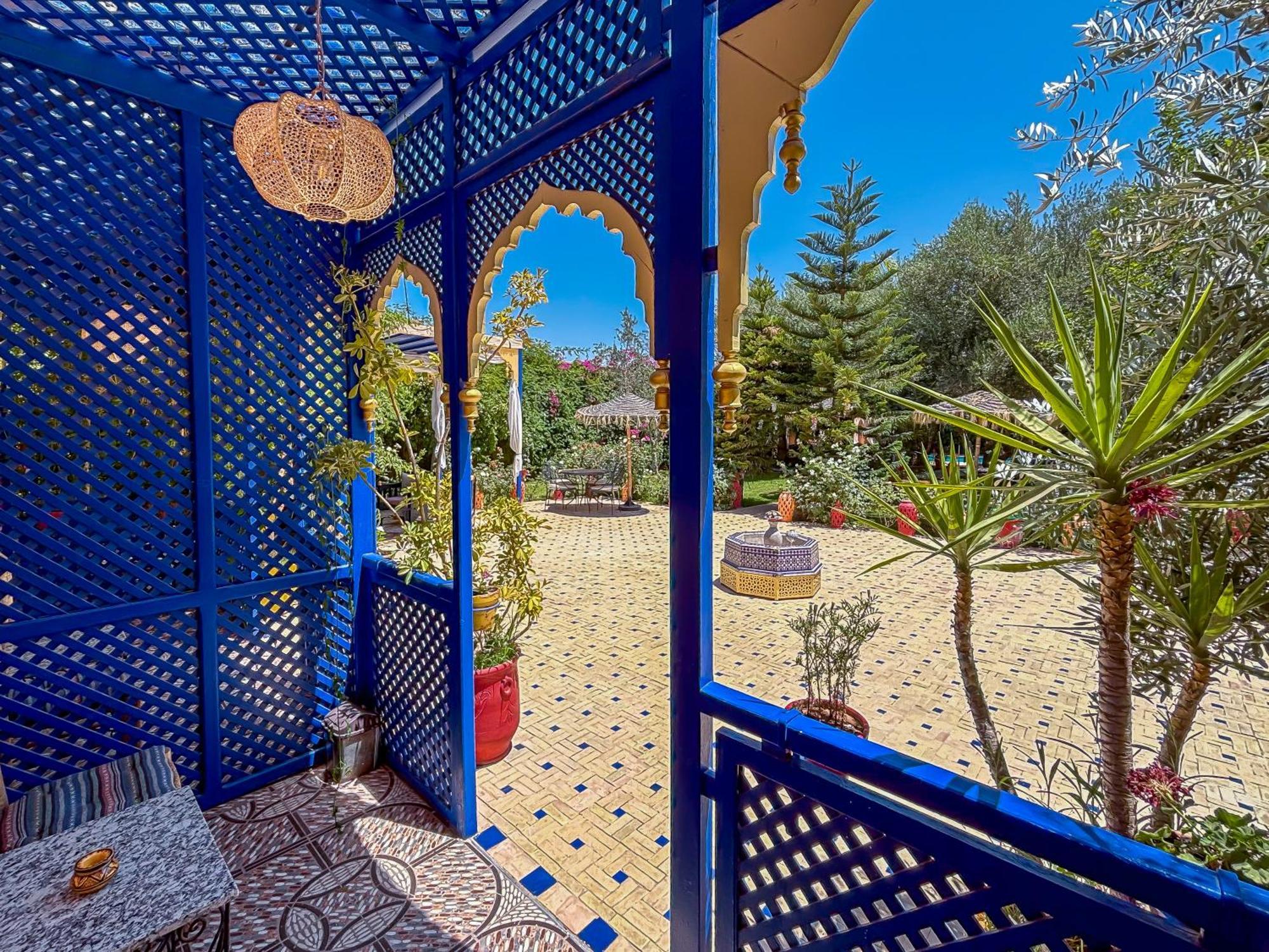 Вилла Le Bleu House Марракеш Экстерьер фото