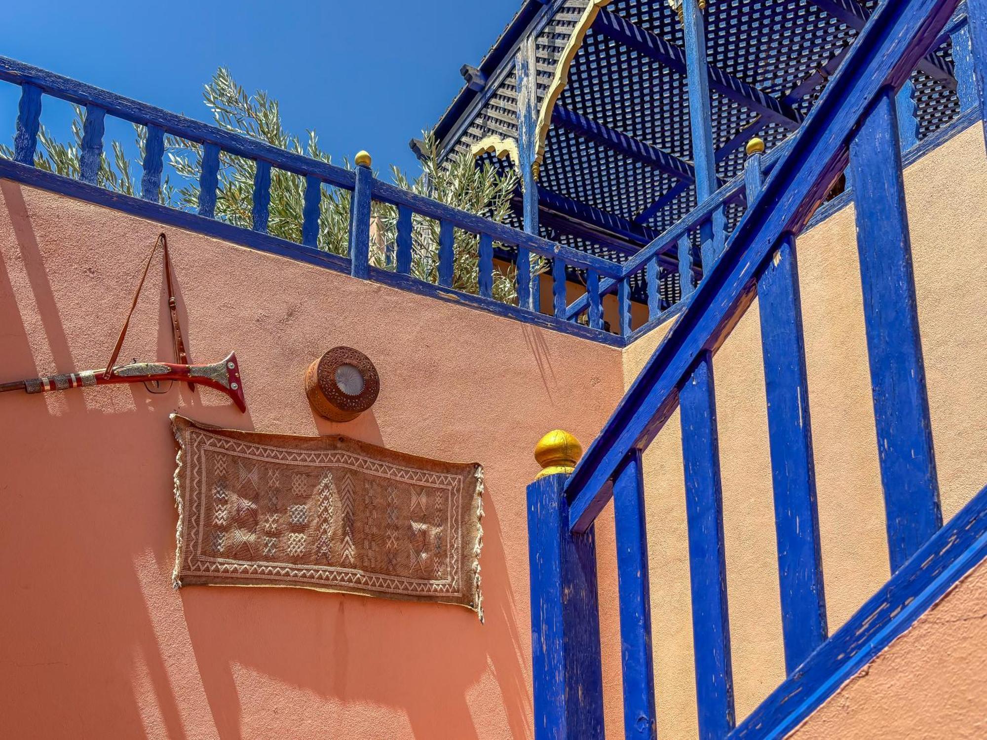 Вилла Le Bleu House Марракеш Экстерьер фото