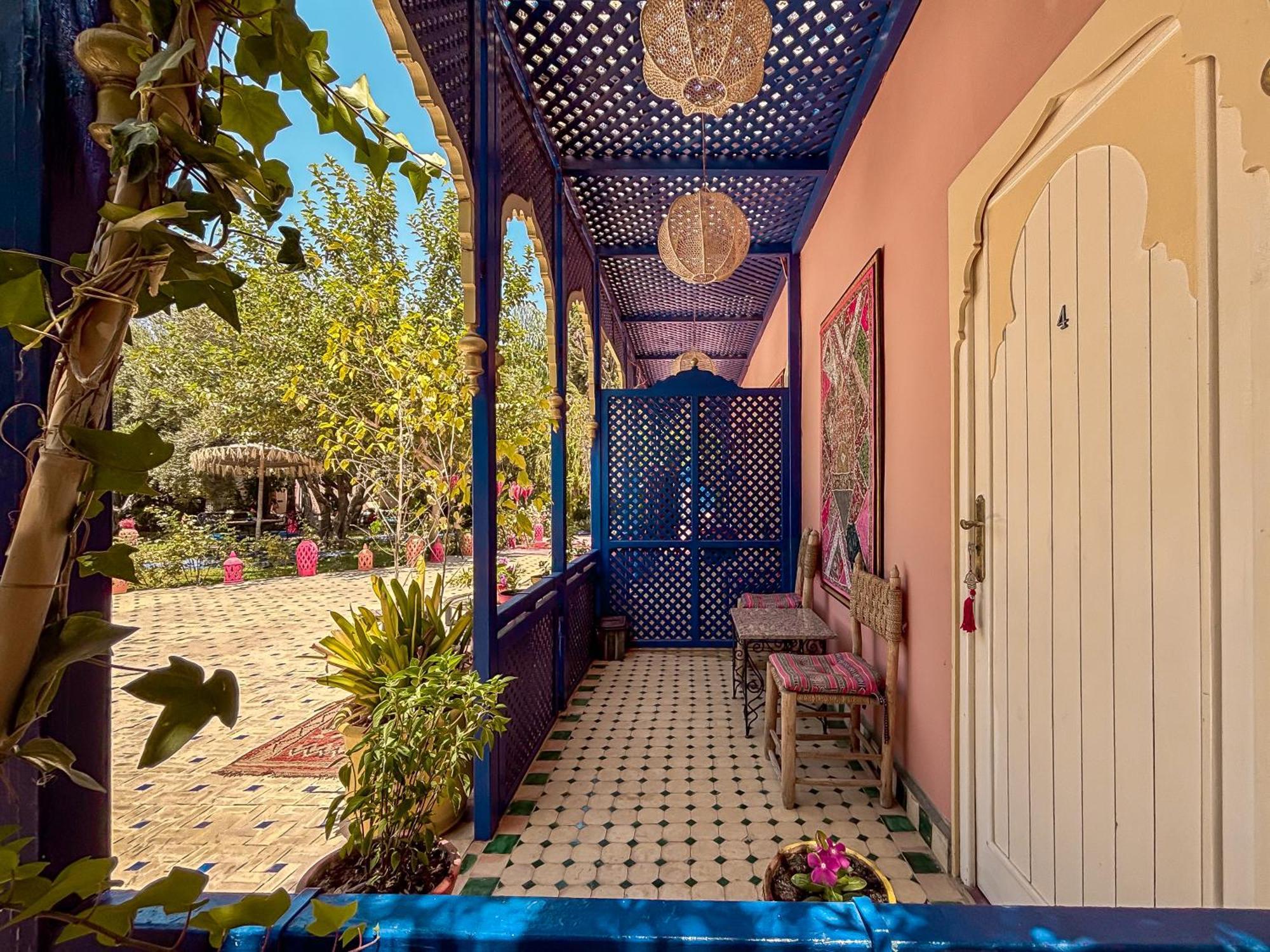 Вилла Le Bleu House Марракеш Экстерьер фото