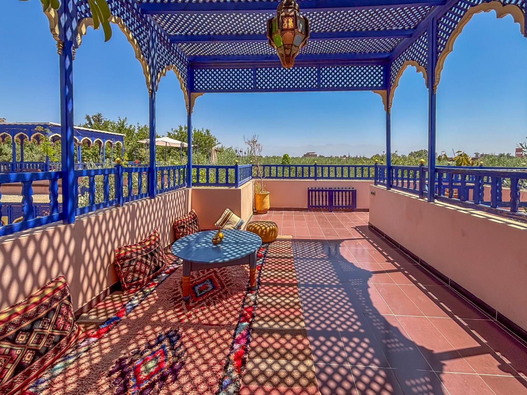 Вилла Le Bleu House Марракеш Экстерьер фото