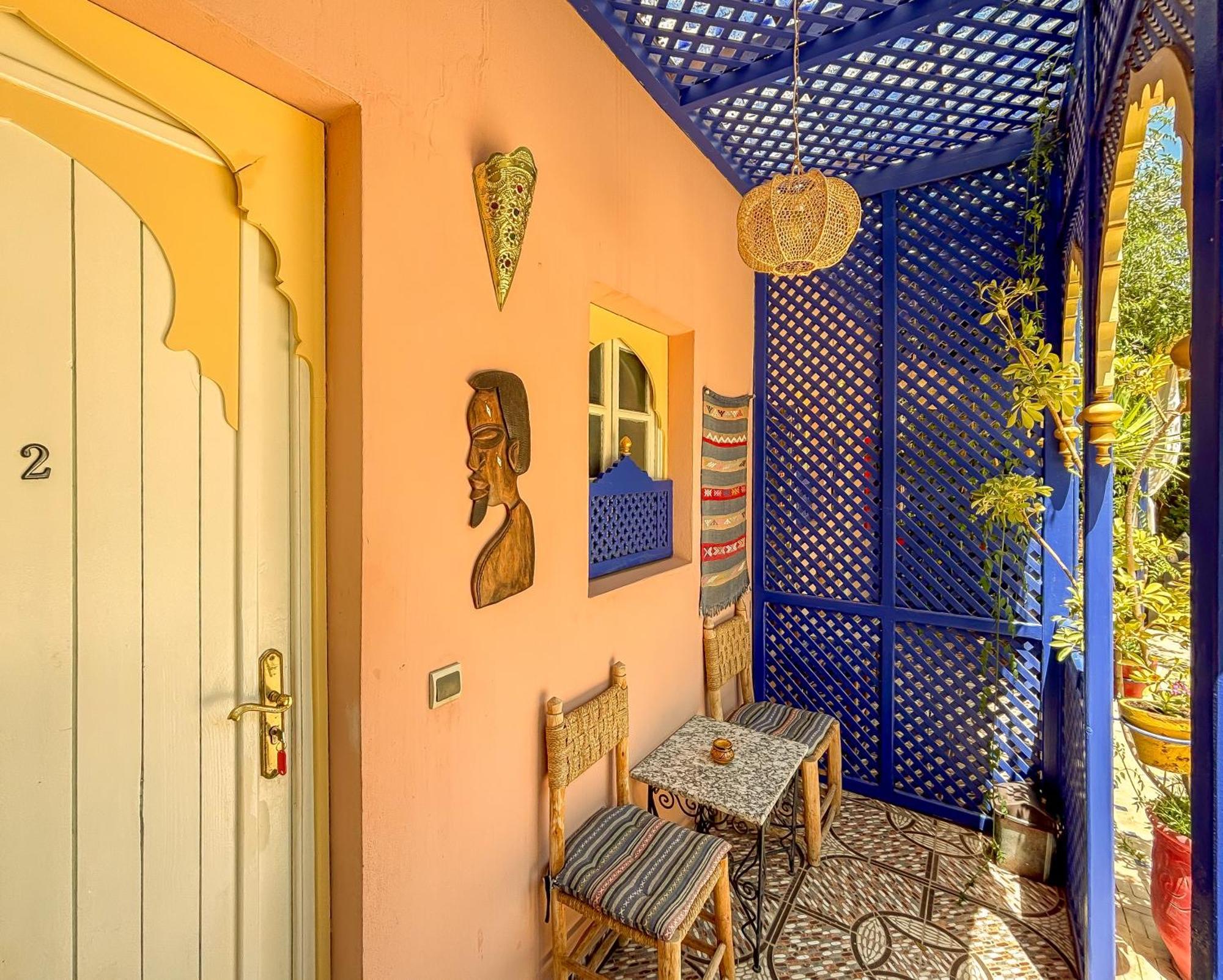 Вилла Le Bleu House Марракеш Экстерьер фото